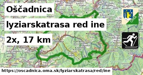 Oščadnica Lyžiarske trasy červená iná