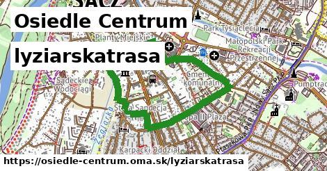 Osiedle Centrum Lyžiarske trasy  