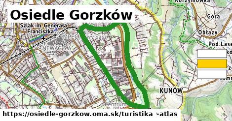Osiedle Gorzków Turistické trasy  