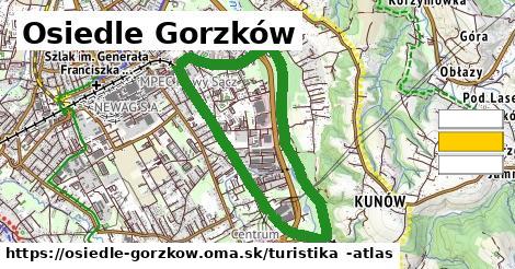 Osiedle Gorzków Turistické trasy  