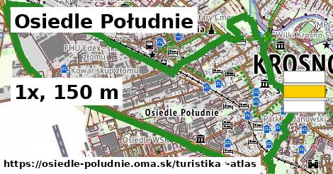 Osiedle Południe Turistické trasy  