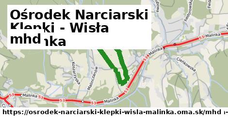 Ośrodek Narciarski Klepki - Wisła Malinka Doprava  