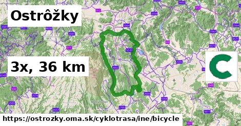 Ostrôžky Cyklotrasy iná bicycle