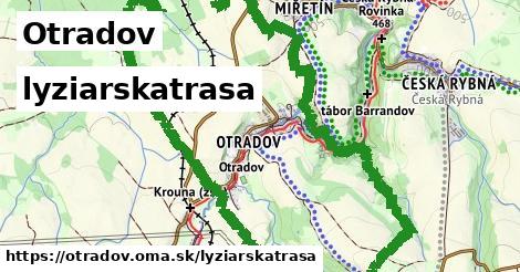 Otradov Lyžiarske trasy  