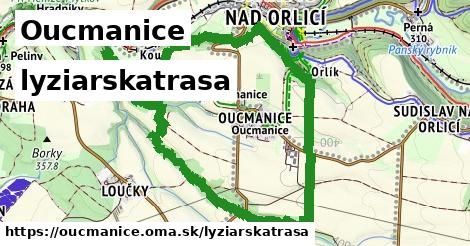 Oucmanice Lyžiarske trasy  