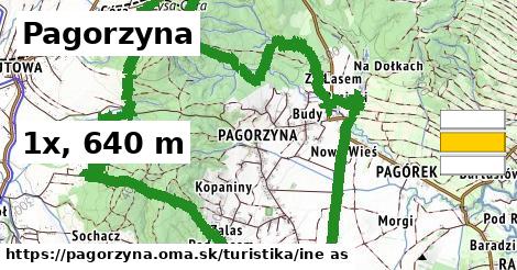 Pagorzyna Turistické trasy iná 