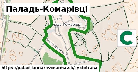 Паладь-Комарівці Cyklotrasy  
