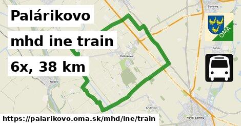 Palárikovo Doprava iná train