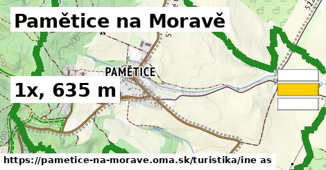Pamětice na Moravě Turistické trasy iná 