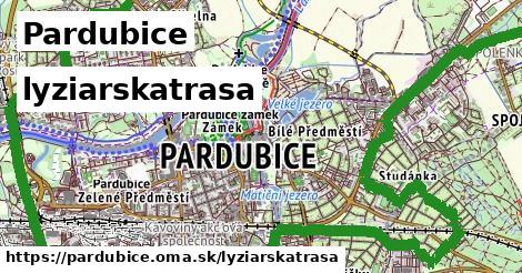 Pardubice Lyžiarske trasy  