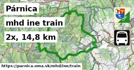 Párnica Doprava iná train