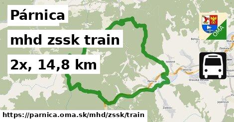 Párnica Doprava zssk train