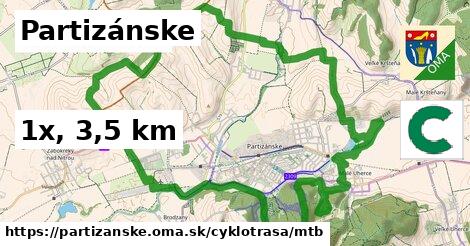 Partizánske Cyklotrasy mtb 