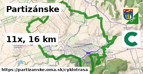 Partizánske Cyklotrasy  