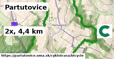 Partutovice Cyklotrasy bicycle 