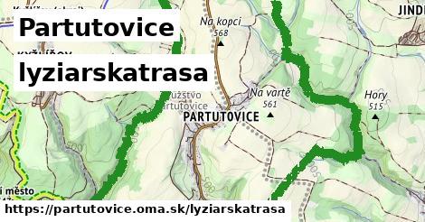 Partutovice Lyžiarske trasy  
