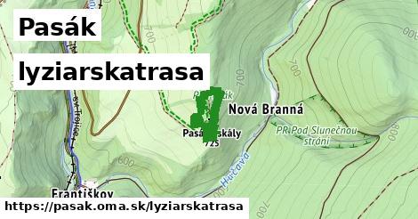 Pasák Lyžiarske trasy  
