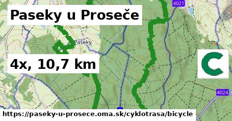 Paseky u Proseče Cyklotrasy bicycle 
