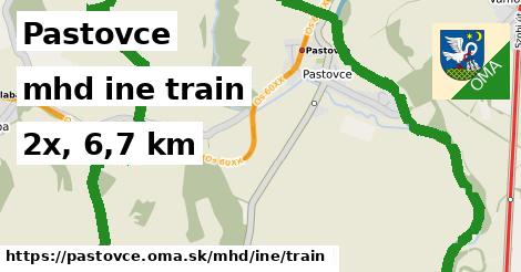 Pastovce Doprava iná train