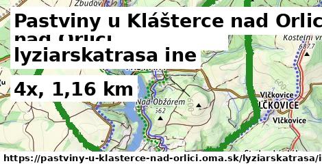 Pastviny u Klášterce nad Orlicí Lyžiarske trasy iná 