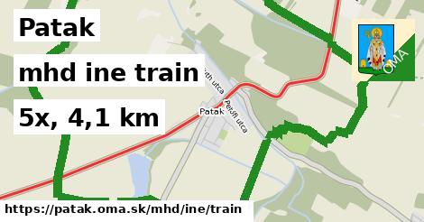 Patak Doprava iná train