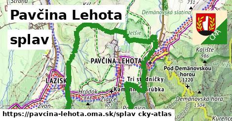 Pavčina Lehota Splav  