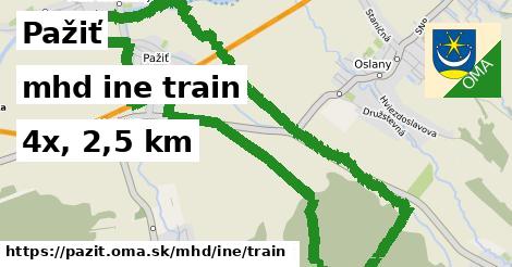 Pažiť Doprava iná train