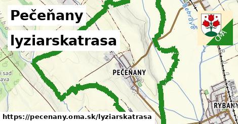 Pečeňany Lyžiarske trasy  