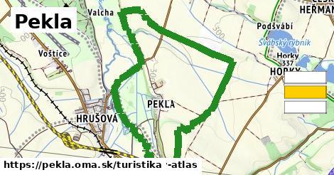 Pekla Turistické trasy  