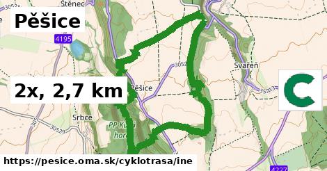 Pěšice Cyklotrasy iná 