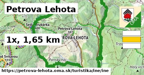 Petrova Lehota Turistické trasy iná iná