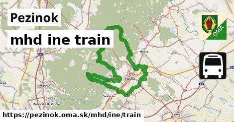 Pezinok Doprava iná train