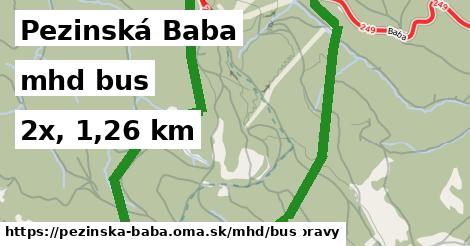 Pezinská Baba Doprava bus 