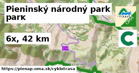 Pieninský národný park Cyklotrasy  