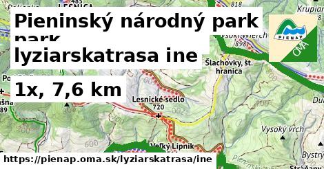 Pieninský národný park Lyžiarske trasy iná 