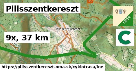 Pilisszentkereszt Cyklotrasy iná 