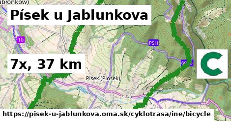 Písek u Jablunkova Cyklotrasy iná bicycle