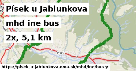Písek u Jablunkova Doprava iná bus