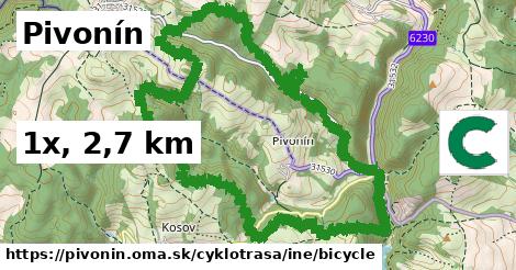 Pivonín Cyklotrasy iná bicycle