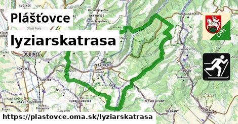 Plášťovce Lyžiarske trasy  