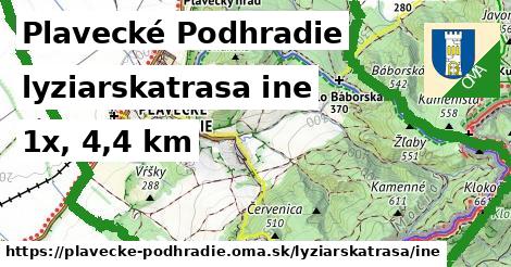 Plavecké Podhradie Lyžiarske trasy iná 