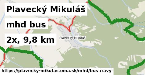 Plavecký Mikuláš Doprava bus 