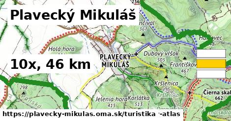 Plavecký Mikuláš Turistické trasy  