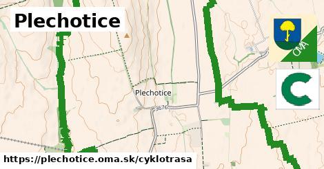 Plechotice Cyklotrasy  