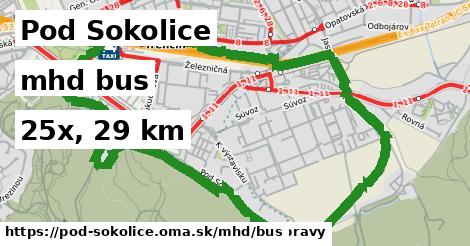 Pod Sokolice Doprava bus 