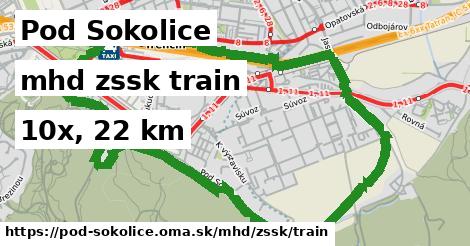 Pod Sokolice Doprava zssk train