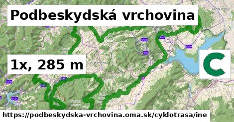 Podbeskydská vrchovina Cyklotrasy iná 