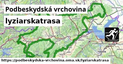 Podbeskydská vrchovina Lyžiarske trasy  