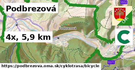 Podbrezová Cyklotrasy bicycle 