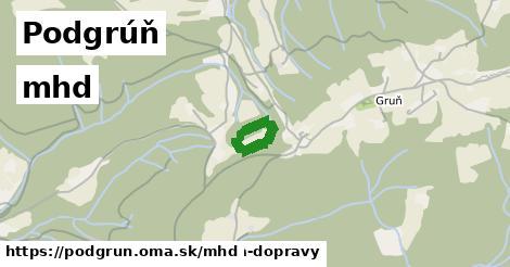 Podgrúň Doprava  